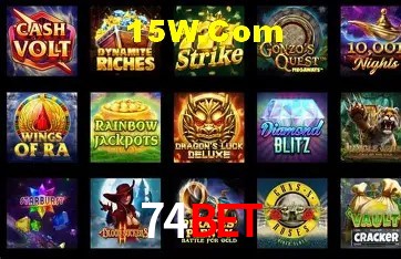 Recursos de Bônus 74bet